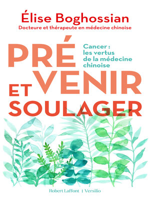 cover image of Prévenir et soulager--Cancer